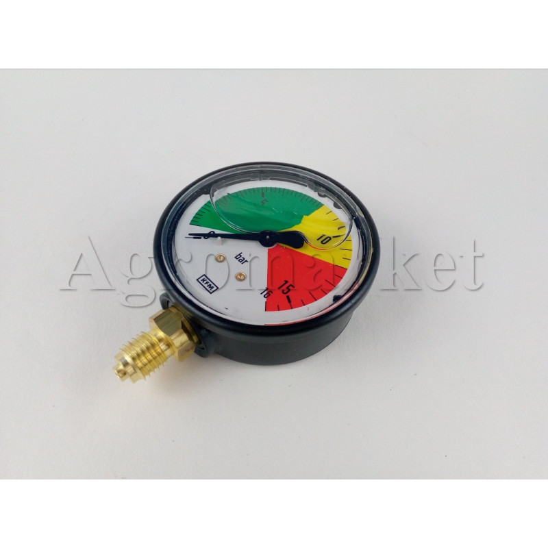 Manometr opryskiwacza glicerynowy 16 bar M12x1.5