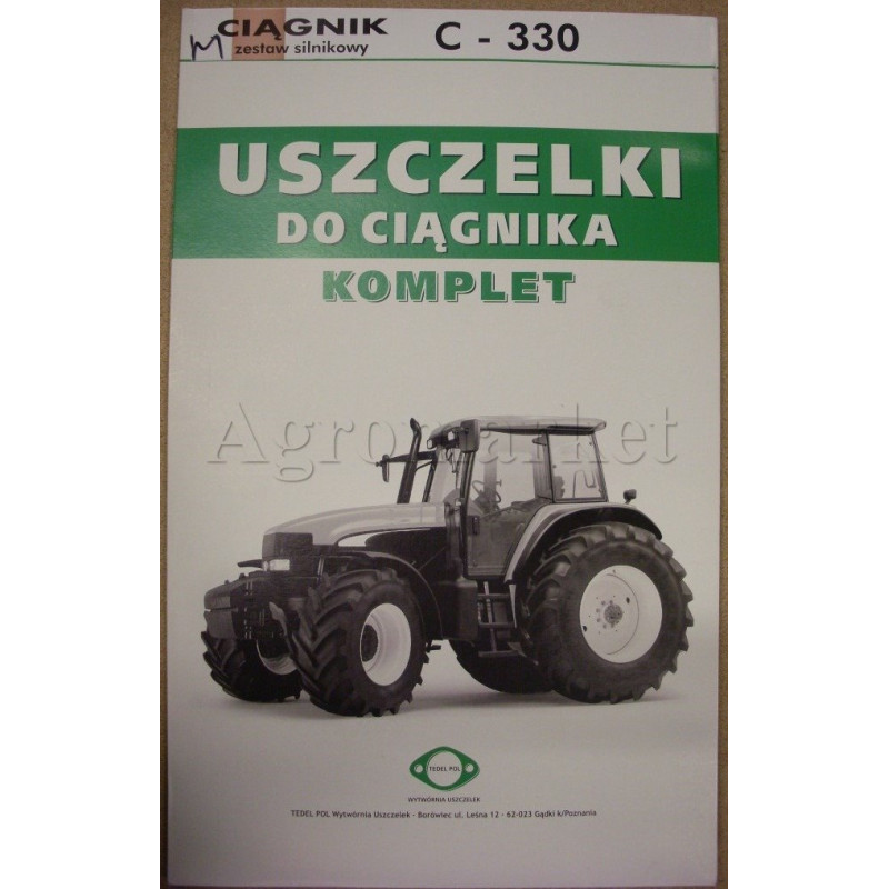 Kpl.uszcz. silnika C-330 miedź okuta silikon