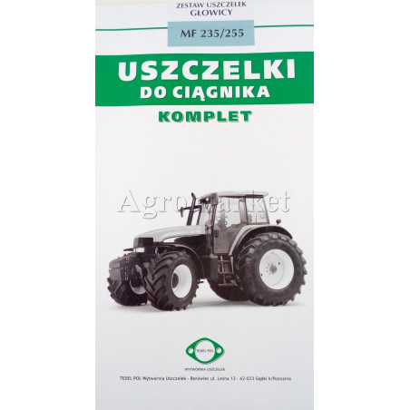 Kpl.głowicy MF 235 mini miedź