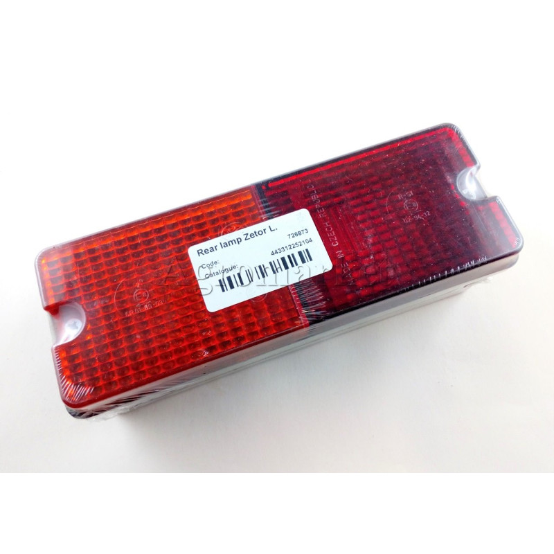 Lampa tylna Zetor lewa