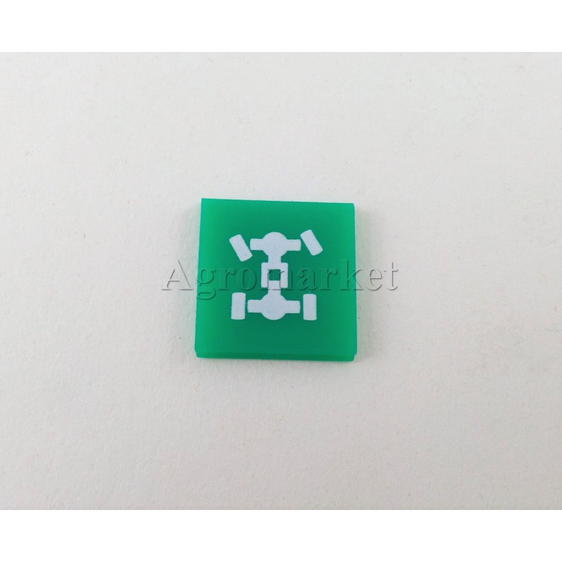 Symbol przedniej osi napędowej