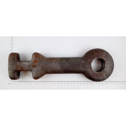 Ucho dyszla przednie D-35/43 / spawane