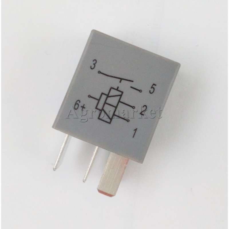 Przekaźnik szary 12v 30A