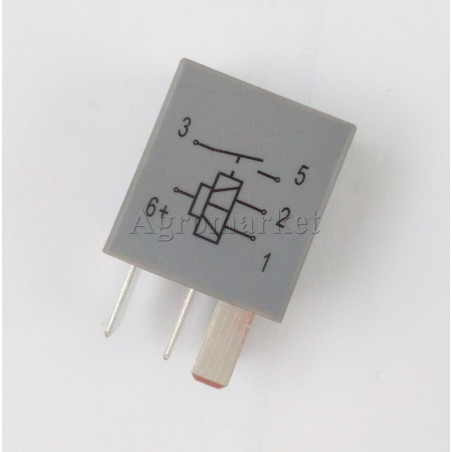 Przekaźnik szary 12v 30A