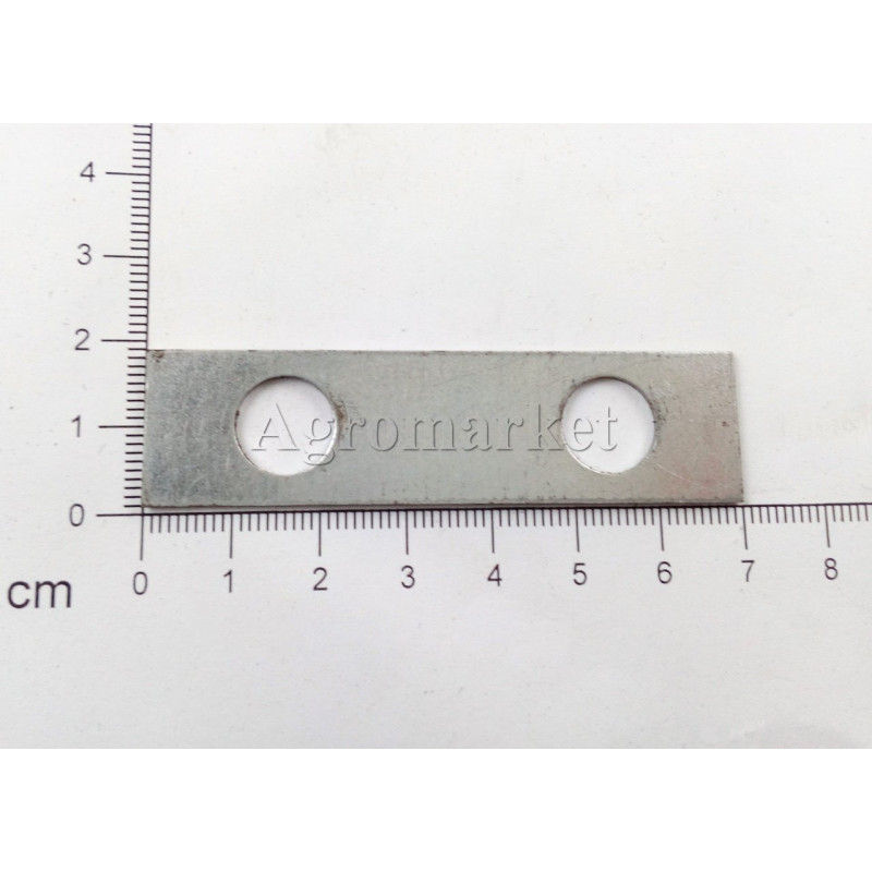 Podkładka 70x18x1 fi-11,5mm 2 otwory
