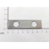 Podkładka 70x18x1 fi-11,5mm 2 otwory