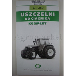 Kpl. głowicy C-360 miedź okuta silikon