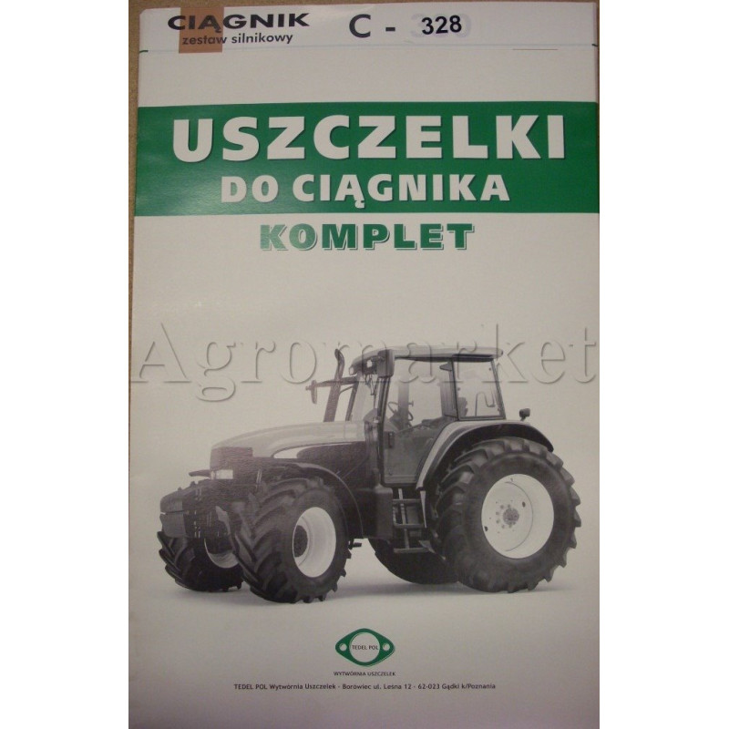 Uszczelki silnika kpl. C-328 zwykły
