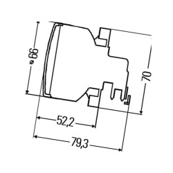 Sygnalizator świetlny 2BA009001191 Hella 4082300181203