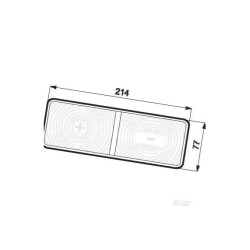 Klosz lampy tylnej LT-20, Promot 1400680505