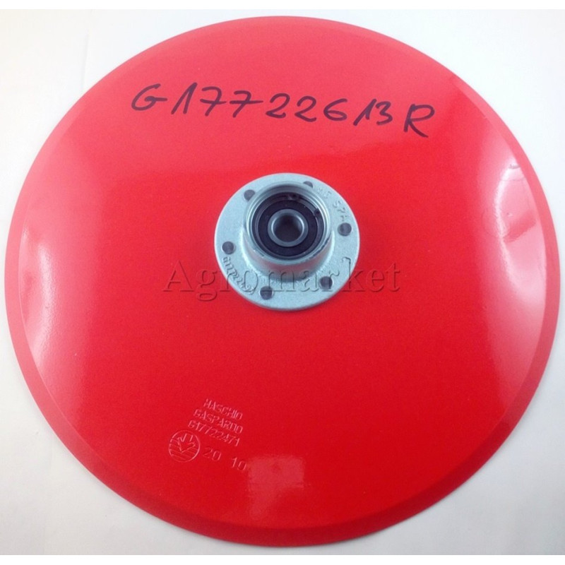 Talerz sekcji wysiew 420mm kpl z piastą