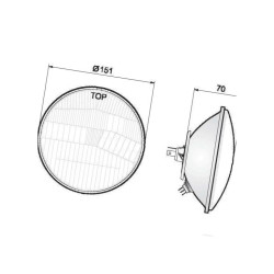 Wkład Reflektor Ursus R2 Wesem 5905445031099