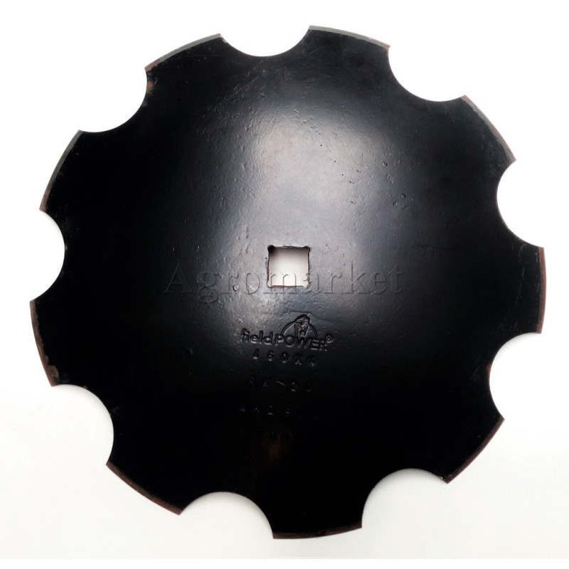 Talerz uzębiony 460x4mm 30x30mm A&A