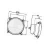 Reflektor fi139mm Wesem MF 255 URSUS C385