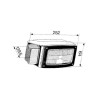 Reflektor, prawy 05580000 Cobo 8716106728695