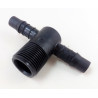 322046 Hardi Trójnik do węża 1/2" z gwintem 3/4"