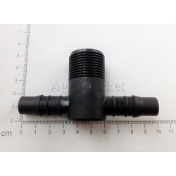 322046 Hardi Trójnik do węża 1/2" z gwintem 3/4"