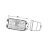 Reflektora Same 2.8029.740.0/21 Cobo 05.518.000,
