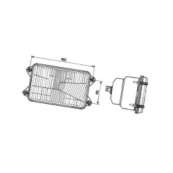 Reflektora Manitou 189007 Cobo 05.324.000