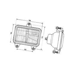 Element optyczny reflektora Cobo 05.311.000