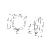 Reflektor fi140mm, R2/T4W Hella- JUNGHEINRICH