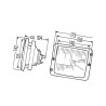 Reflektor Fendt F165900020010- Hella 1AB001100001