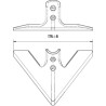 Gęsiostopa 175x6 mm 2-otw.