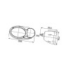 Lampa zespolona, lewy 1EB996167177 Hella 9002920126427