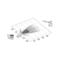 Reflektor, przedni Case Hella 4082300135817