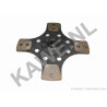 Tarcza sprzęgła D280 Z13 22 mm KAWE 2406, 2406KW