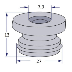 Osłona gumowa, FTE H0857