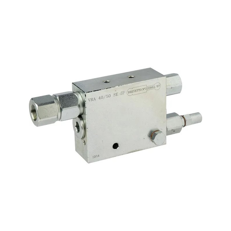Zawór obrotu pługa dla siłowników 40-50 mm, V0278P Oleodinamica Marchesini 5700037490984