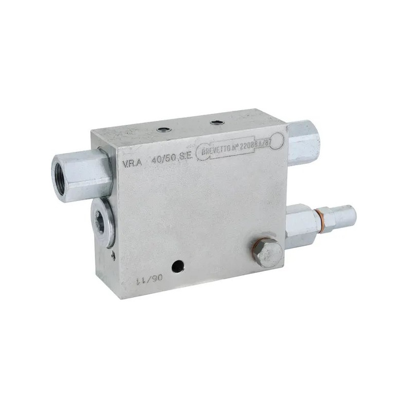 Zawór obrotu pługa pługa dla siłowników 40-50 mm VRA SA, V0278 Oleodinamica Marchesini 5700037707259