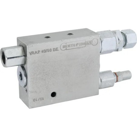 Zawór obrotu pługa dla siłowników 40-60 mm VRAP DE, V0282 Oleodinamica Marchesini 5700037707211
