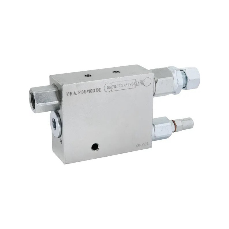 Zawór obrotu pługa dla siłowników 80-100 mm VRAP DE, V0300 Oleodinamica Marchesini 5700037707228
