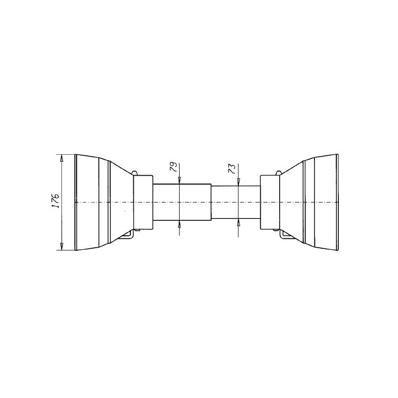 Osłona wałka LFMR BA-7T/7 1010mm fi pierścienia 