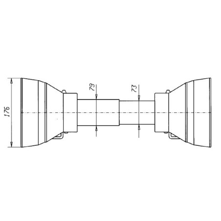 Osłona wałka LFMR BA-7T/7 1010mm fi pierścienia 