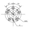 Silnik hydrauliczny 8cm3/obr SMM 1,8KW 1950obr/min fi 16mm gopart 8719607280457