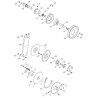 87522943, 1541553C1 Case Koło pasowe połówka Case BTA