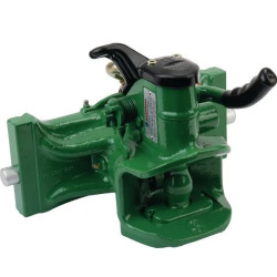 Zaczep automatyczny 330/32/25mm sworzeń 38mm, AL222034  Sauermann HS17001KU38GREEN