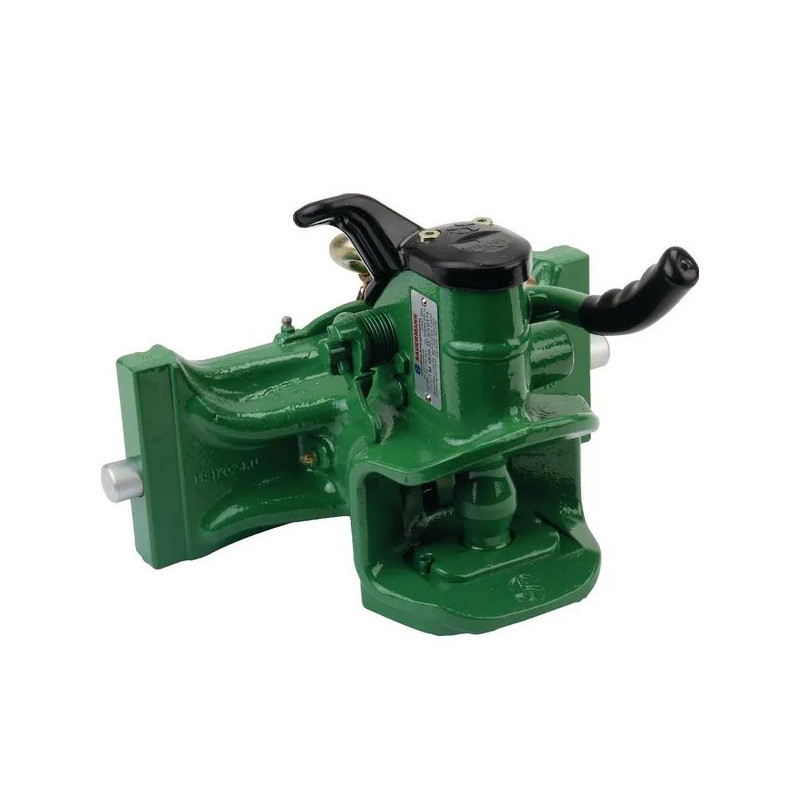 Zaczep automatyczny 330/32/25mm sworzeń 38mm, AL222034  Sauermann HS17001KU38GREEN