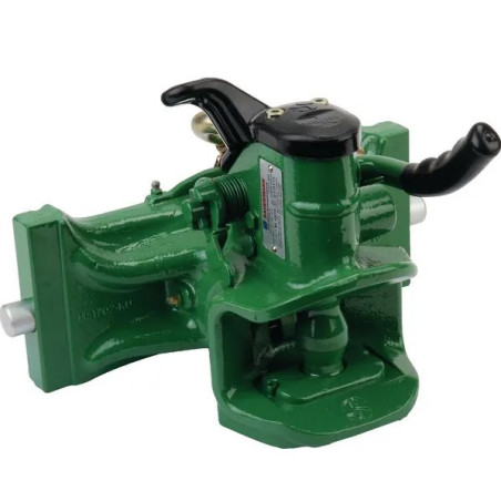 Zaczep automatyczny 330/32/25mm sworzeń 38mm, AL222034  Sauermann HS17001KU38GREEN