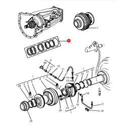 Massey Ferguson 3600207M94 Zestaw uszczelniający sprzęgła Kramp 8716106904495