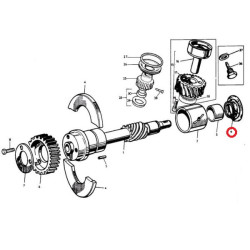 Massey Ferguson 3639297M1 Uszczelniacz wału pompy wtryskowej Kramp 8716106901050