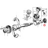 Massey Ferguson 3639297M1 Uszczelniacz wału pompy wtryskowej Kramp 8716106901050