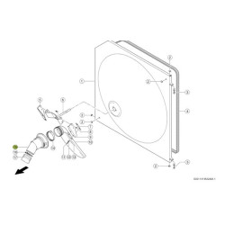 Złączka rurowa 0000678390 Claas 3025-067839