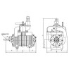Pompa MEC/P 8000 P LF DX D80 STD 80 8100l/min-prawa Battioni Pagani MEC010700001K