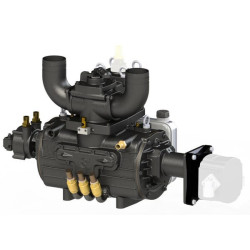 Pompa próżniowa z napędem hydraulicznym 18620 l/min z automatycznym smarowaniem i balastem B.P.