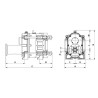 Pompa BR-EVO 94m³/h hydraulic drive B.P.