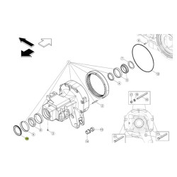 Uszczelniacz oleju 0011475650 Claas 0011475650